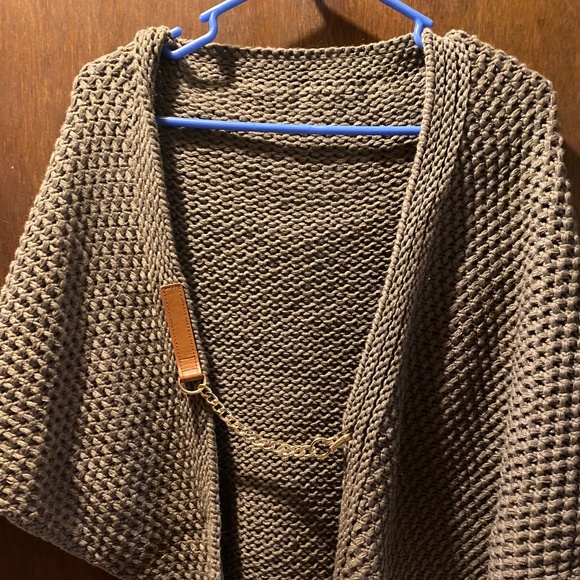 Chunky knit Sweater Wrap/shawl - Picture 1 of 6